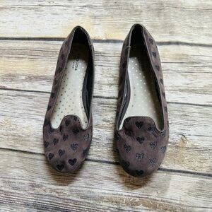 Girls adorable brown suede shoes! Size 5